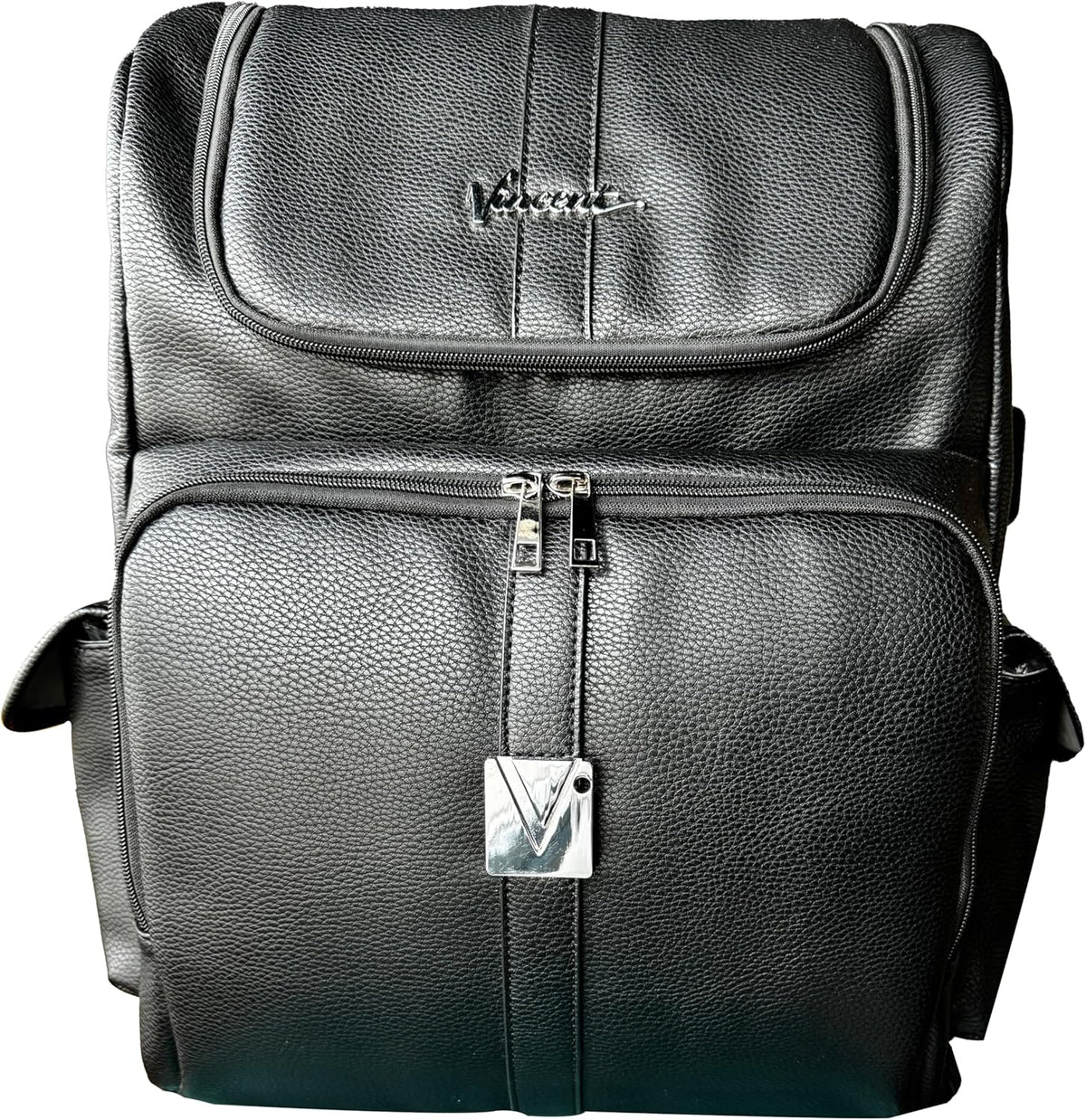 VINCENT VEGAN LEATHER BACKPACK