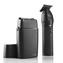 BABYLISS LIMITEDFX MATTE BLACK TRIMMER & SHAVER COMBO (#FXDUOFS2TMB)