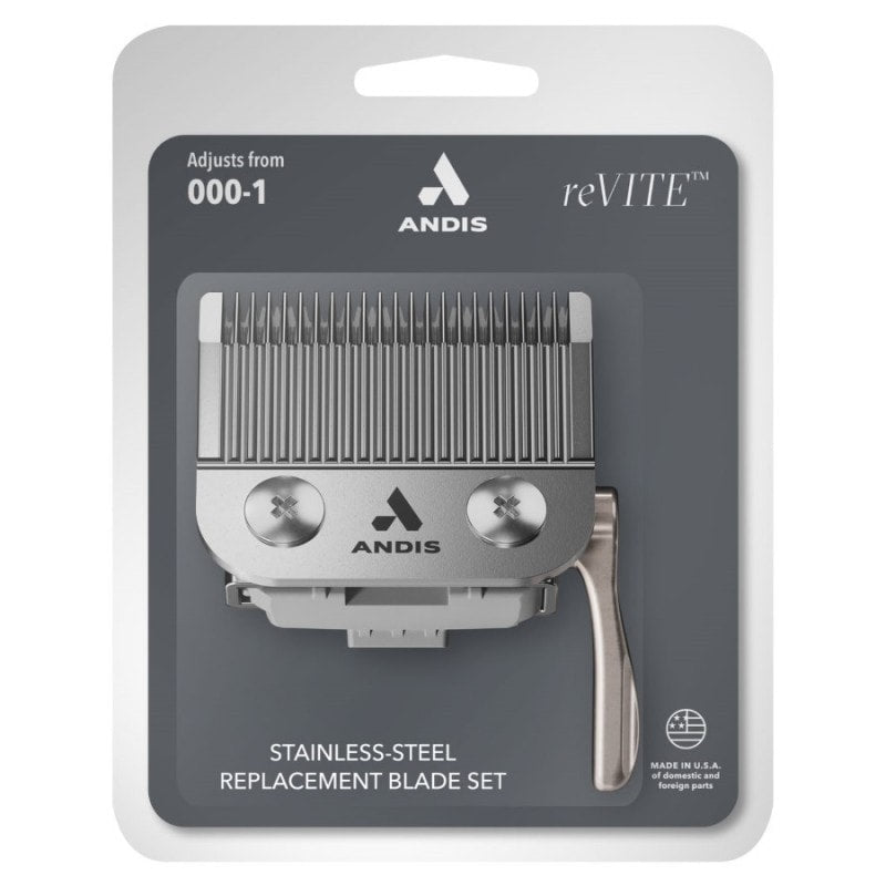 ANDIS REVITE TAPER BLADE - GREY (#86010)
