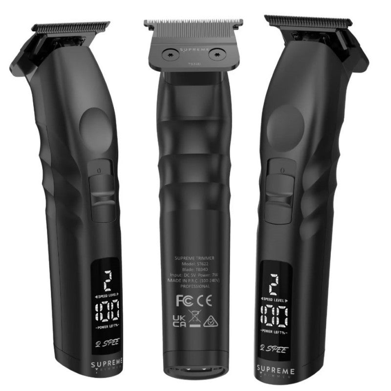 SUPREME 2SPEED TRIMMER - BLACK (#ST622BLK)