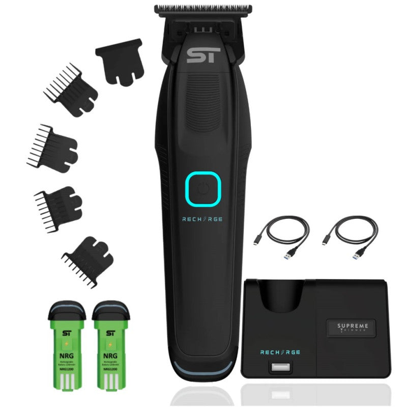 SUPREME RECHARGE TRIMMER - BLACK (#ST777/BLACK)